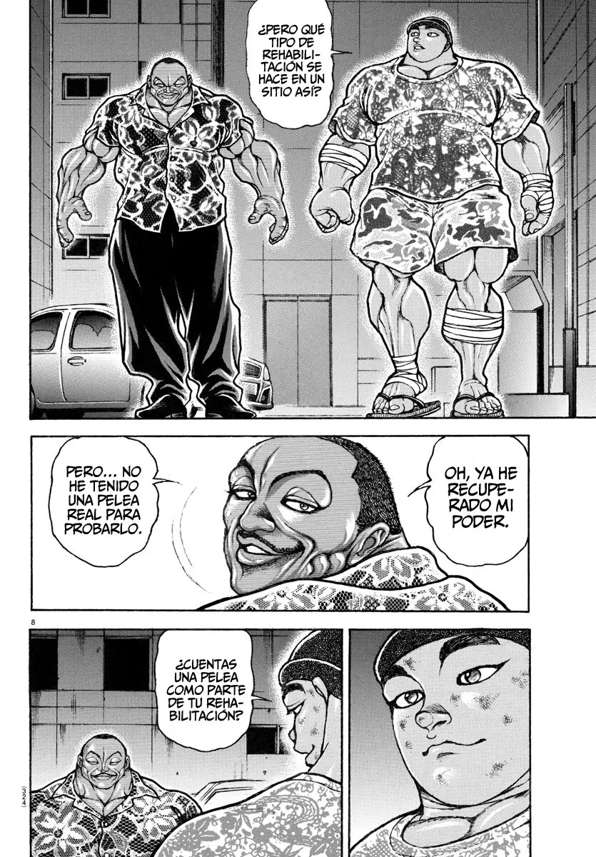Baki Dou capítulo 139, página 10
