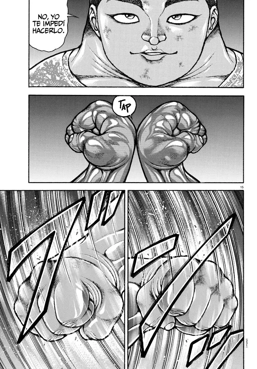 Baki Dou capítulo 139, página 17