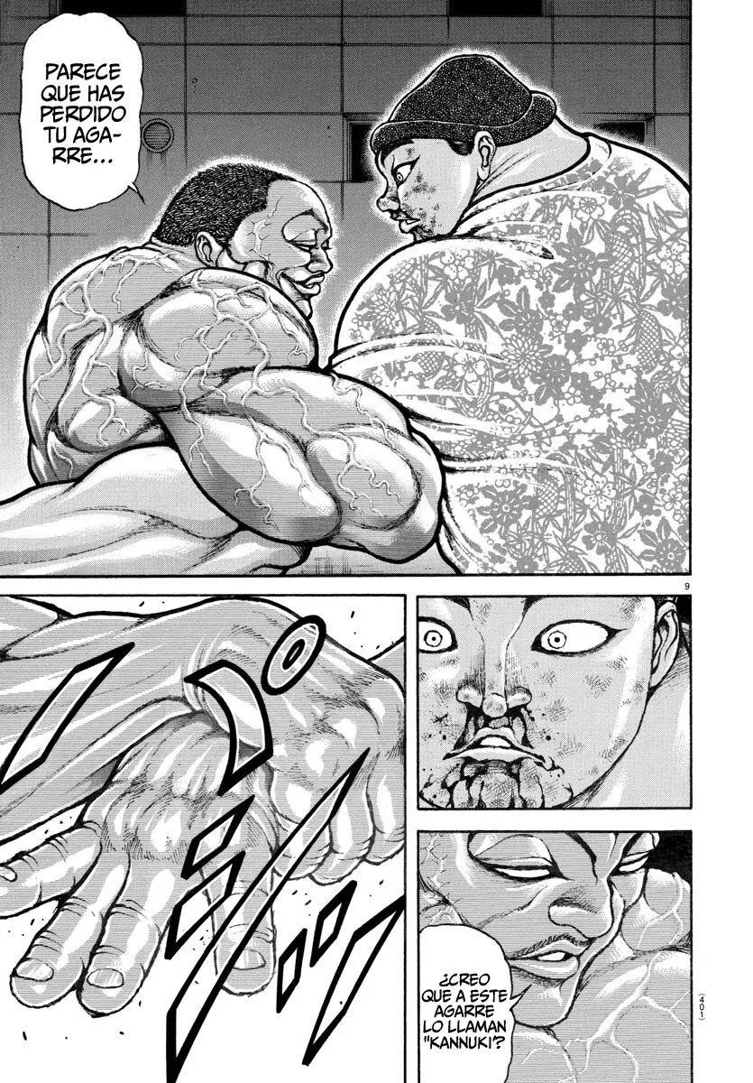 Baki Dou capítulo 140, página 10