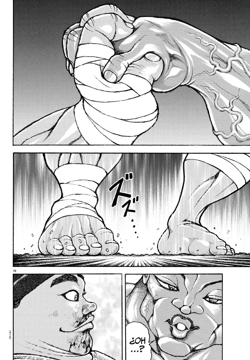 Baki Dou capítulo 140, página 20