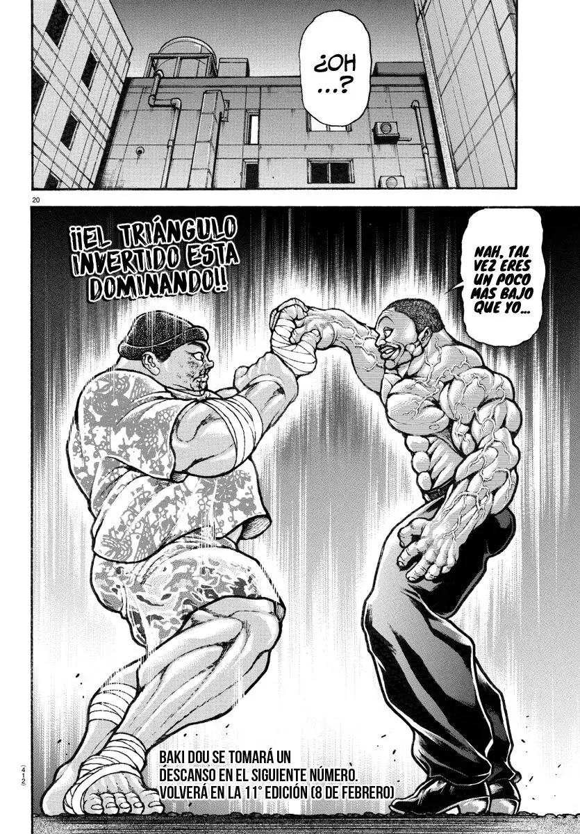 Baki Dou capítulo 140, página 22