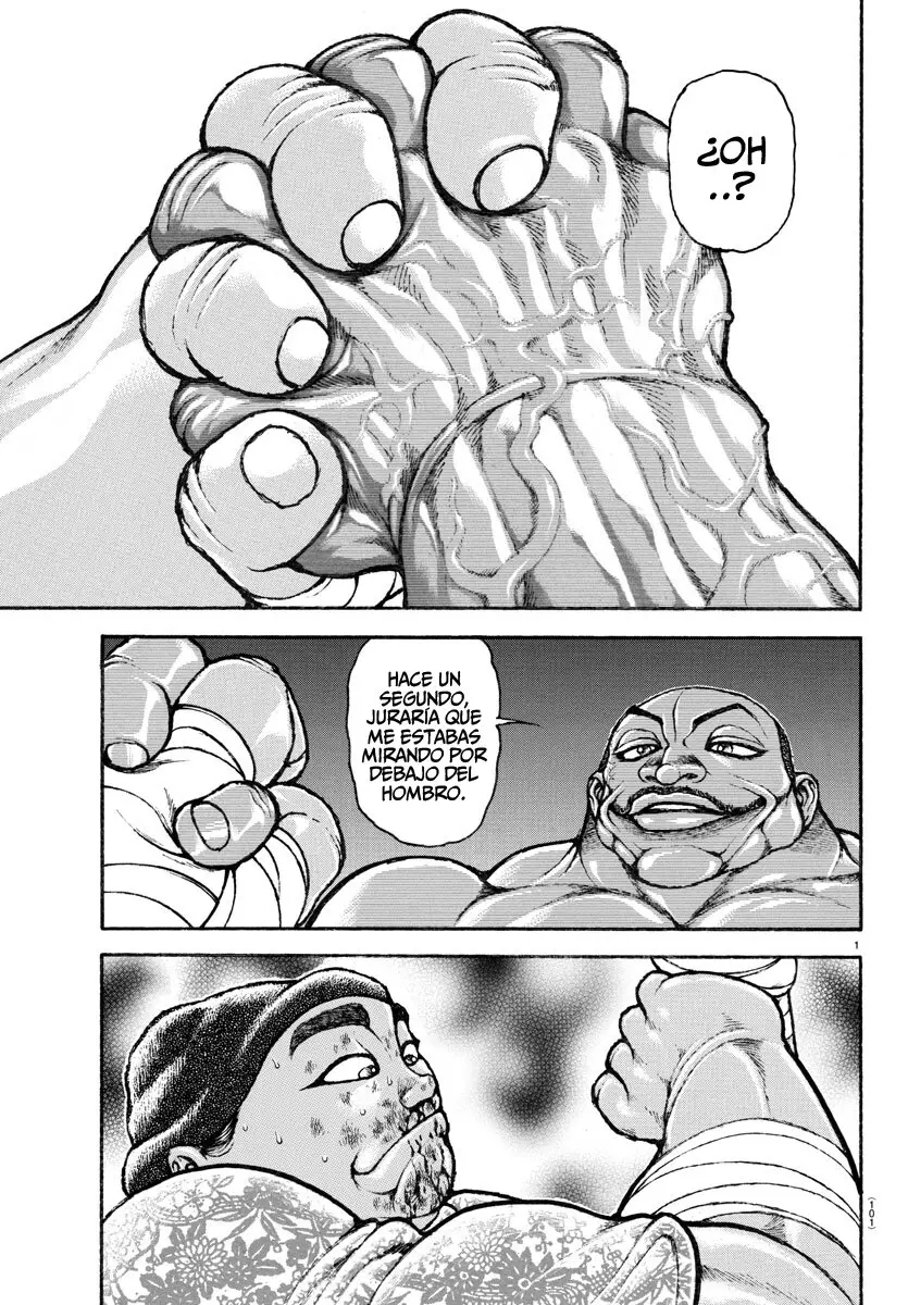 Baki Dou capítulo 141, página 3