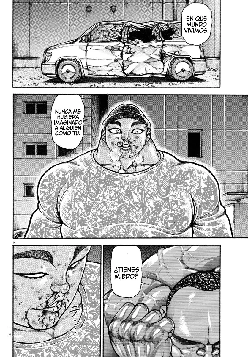 Baki Dou capítulo 141, página 17
