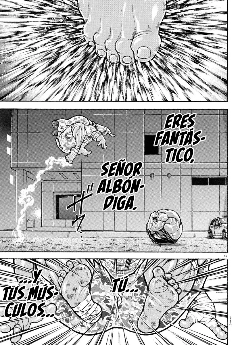 Baki Dou capítulo 141, página 18