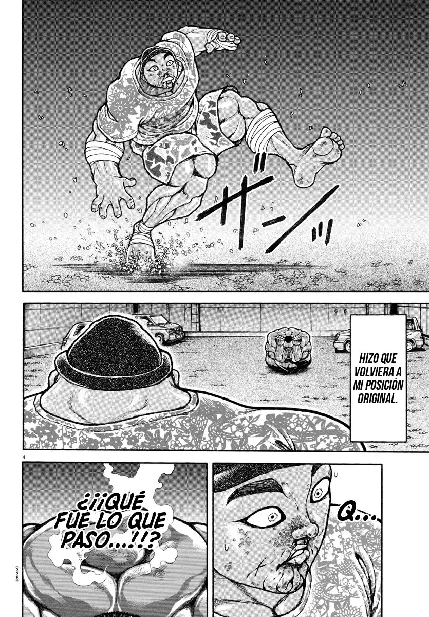 Baki Dou capítulo 142, página 4