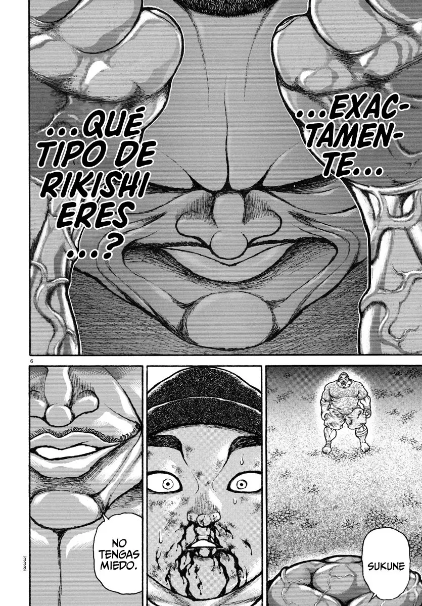 Baki Dou capítulo 142, página 6