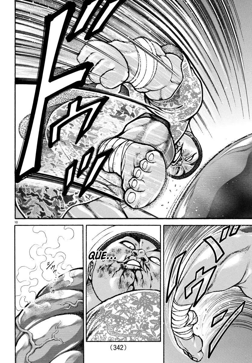 Baki Dou capítulo 142, página 10