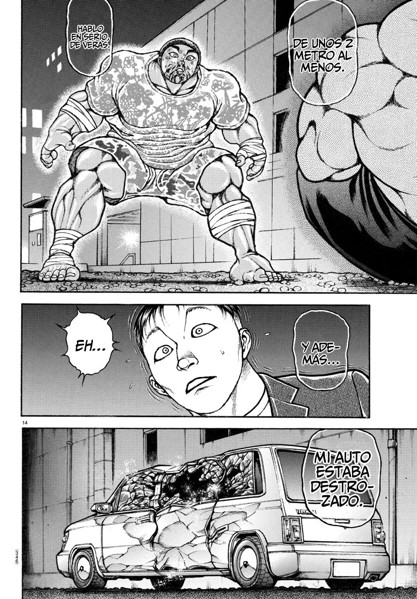 Baki Dou capítulo 142, página 14