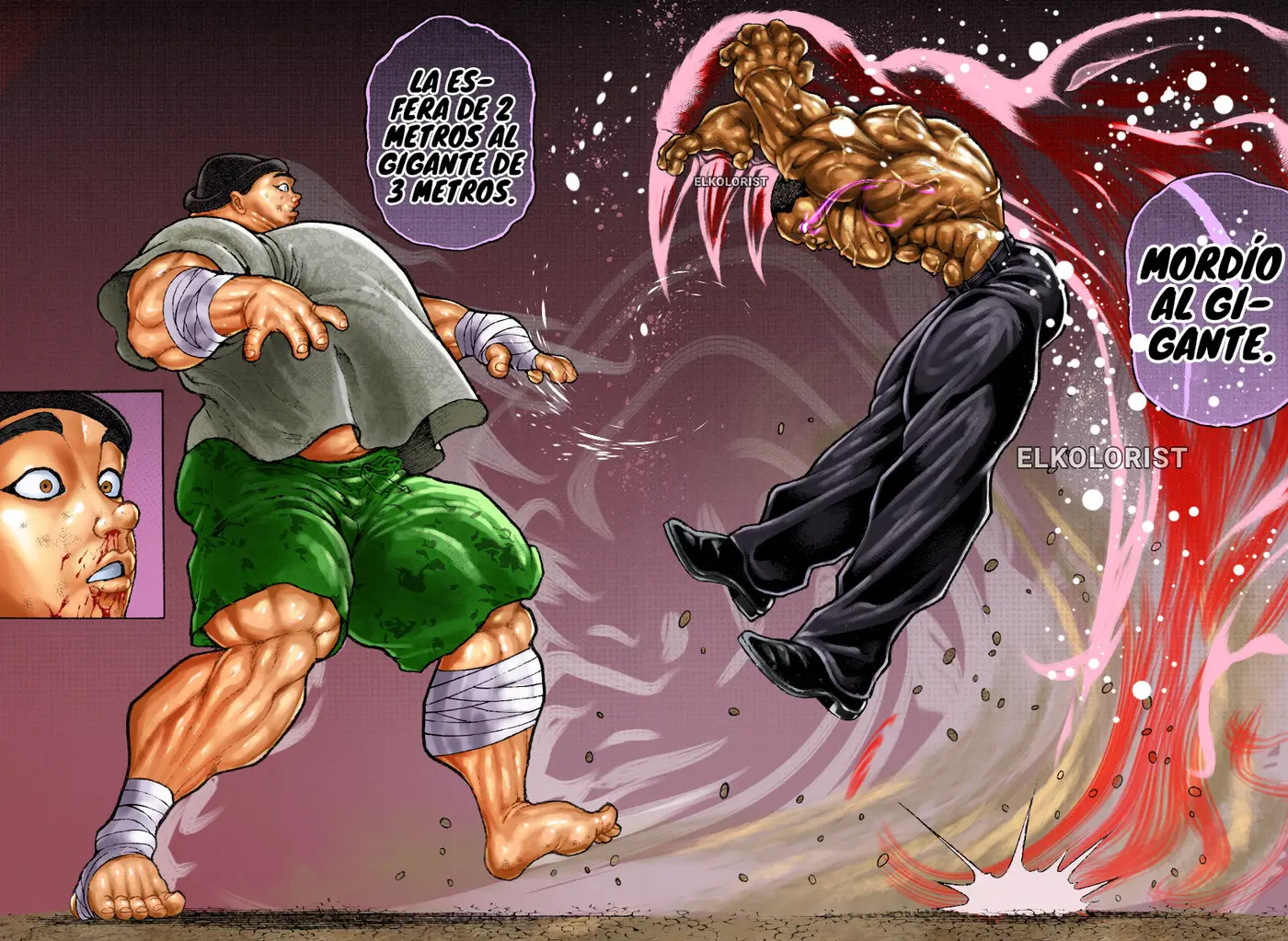 Baki Dou capítulo 142, página 18