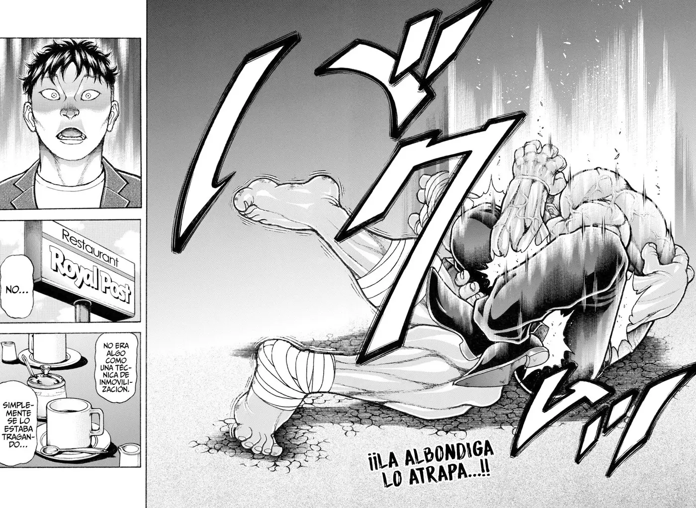 Baki Dou capítulo 143, página 3