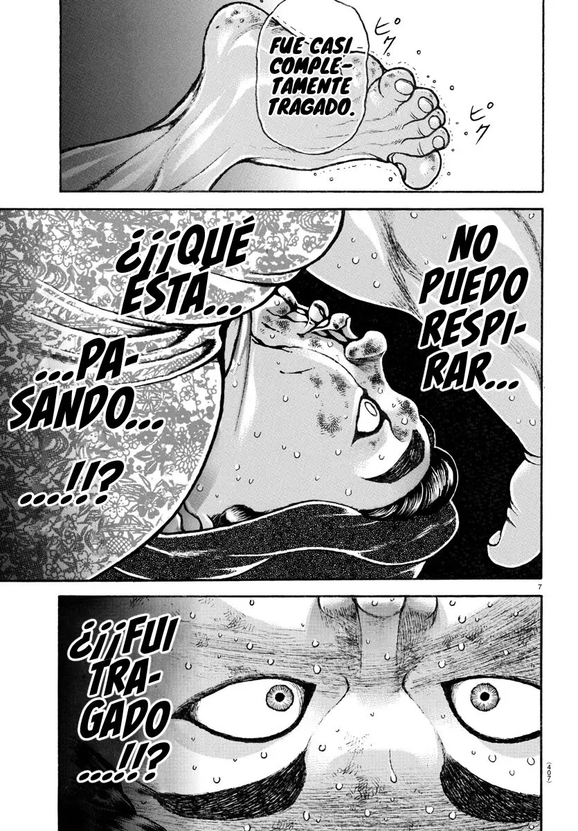 Baki Dou capítulo 143, página 7