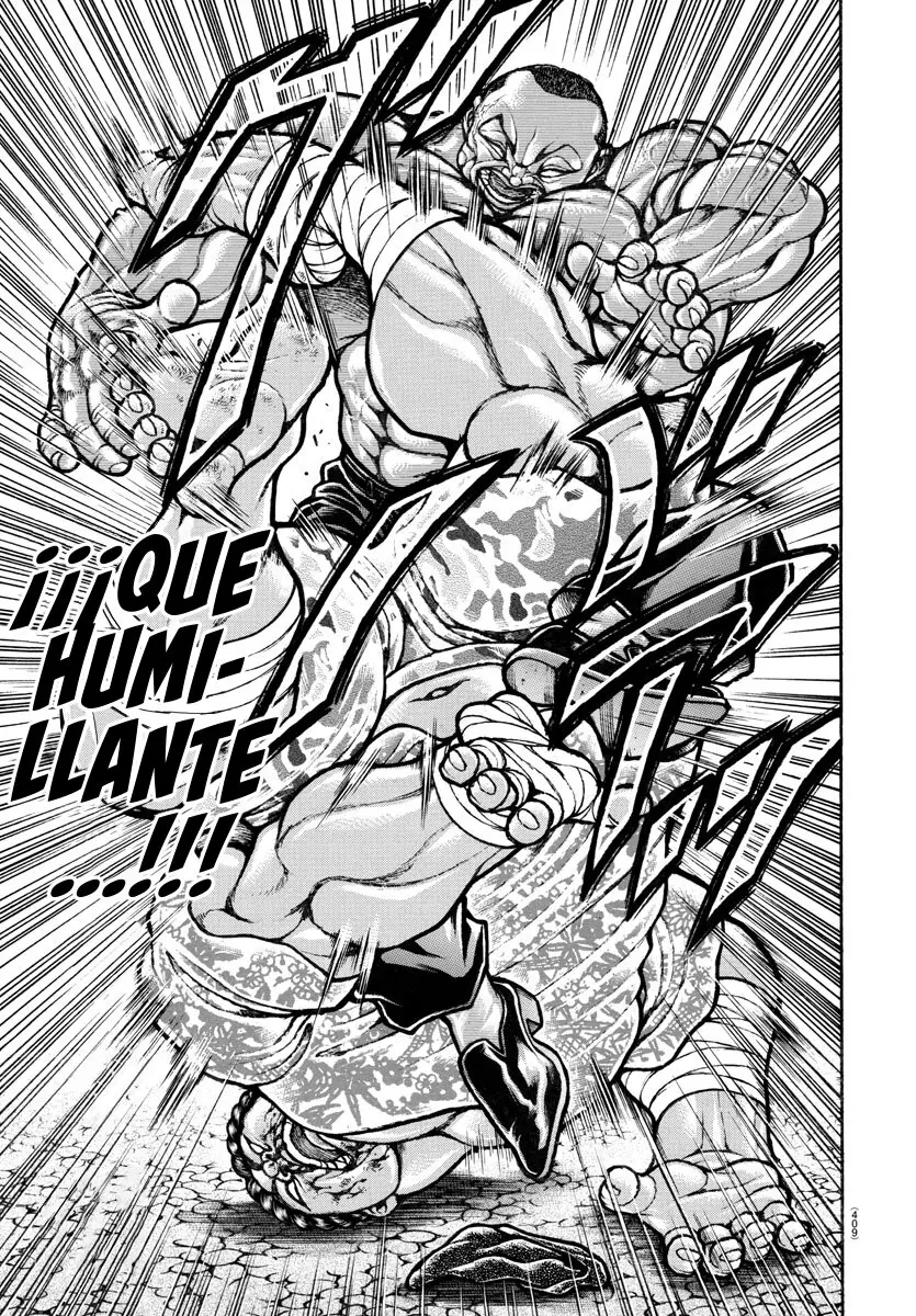 Baki Dou capítulo 143, página 9