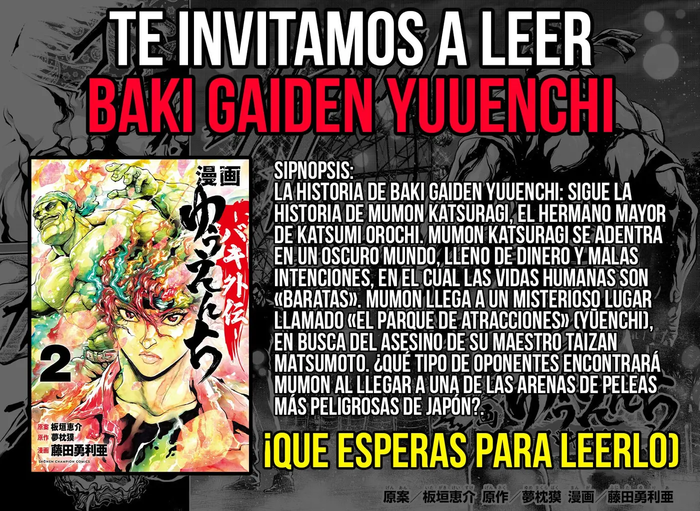 Baki Dou capítulo 143, página 19
