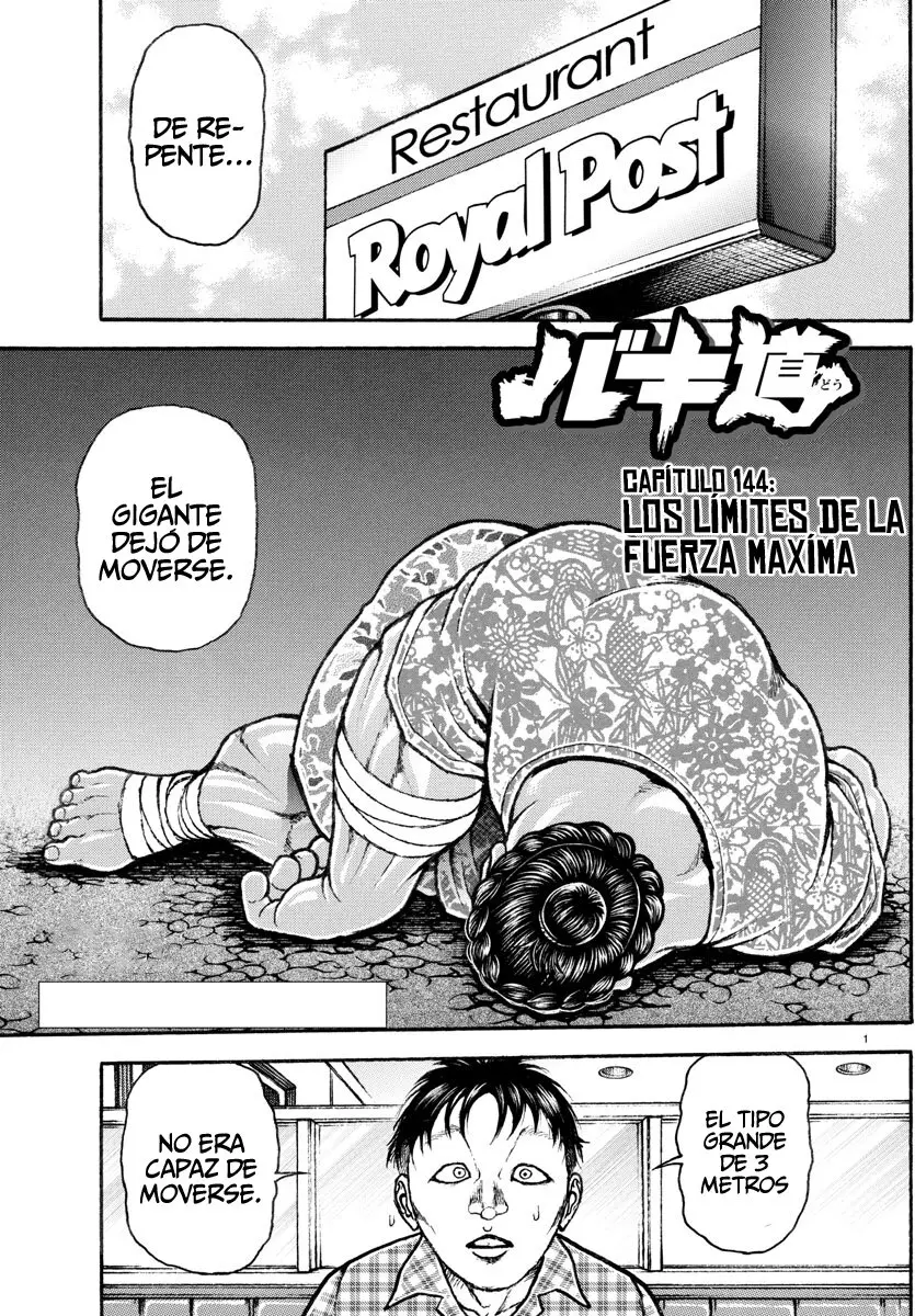 Baki Dou capítulo 144, página 2