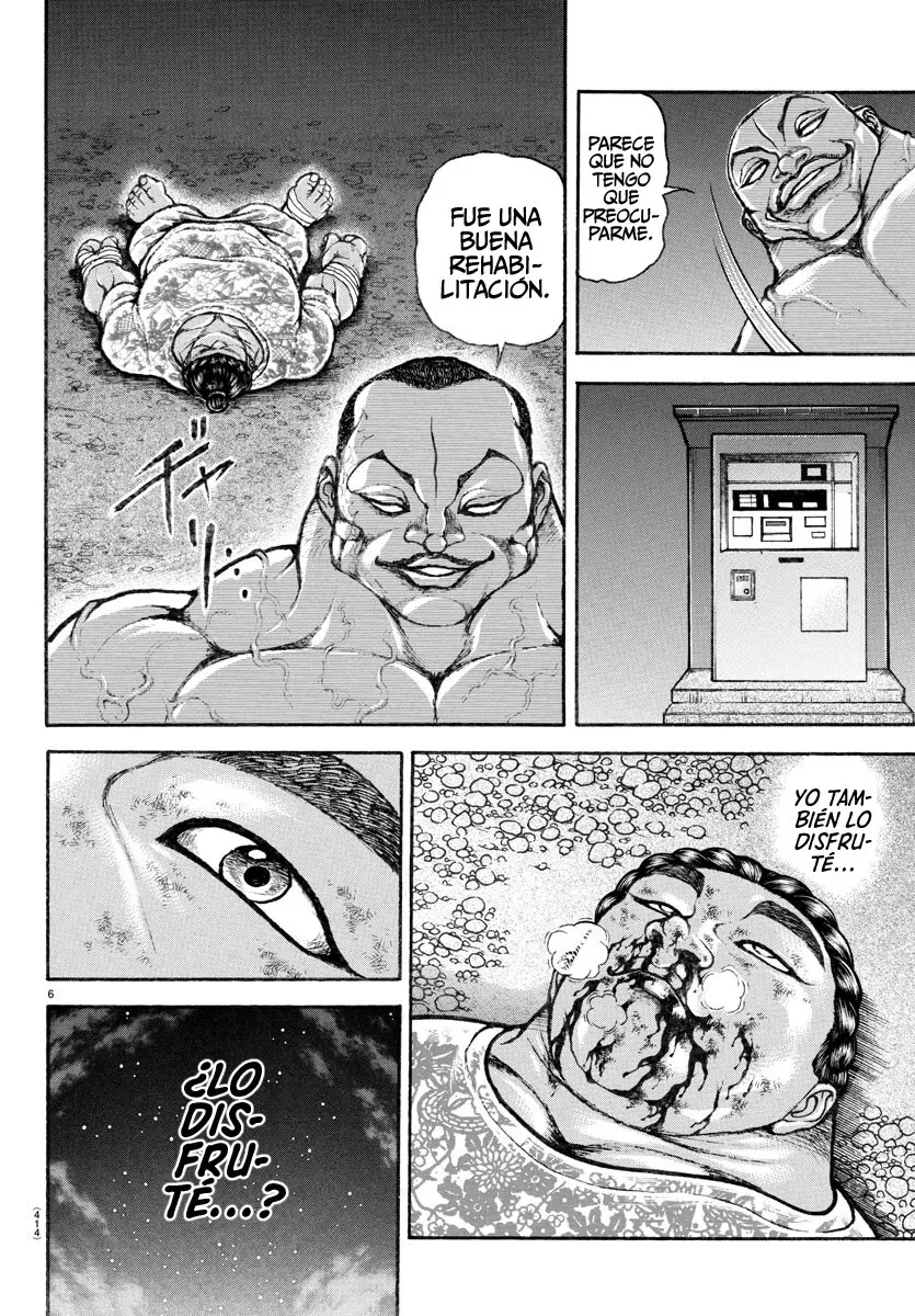 Baki Dou capítulo 144, página 7