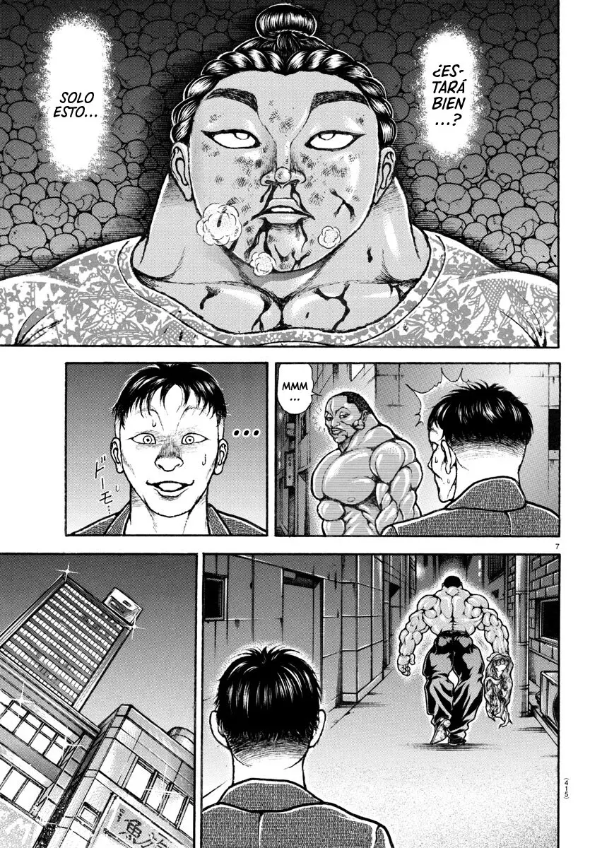 Baki Dou capítulo 144, página 8