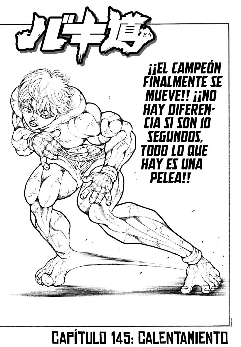 Baki Dou capítulo 145, página 3
