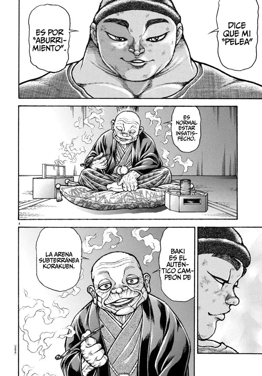 Baki Dou capítulo 145, página 6