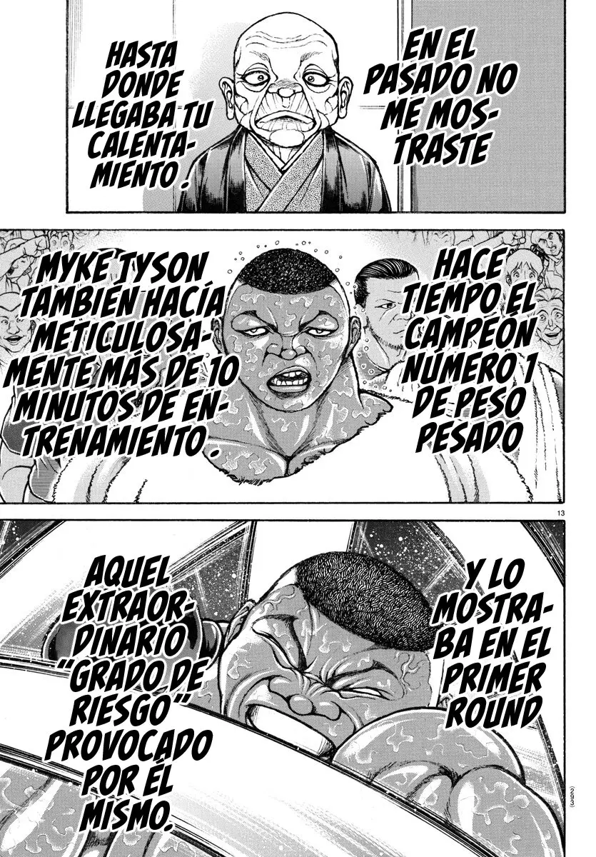 Baki Dou capítulo 145, página 15