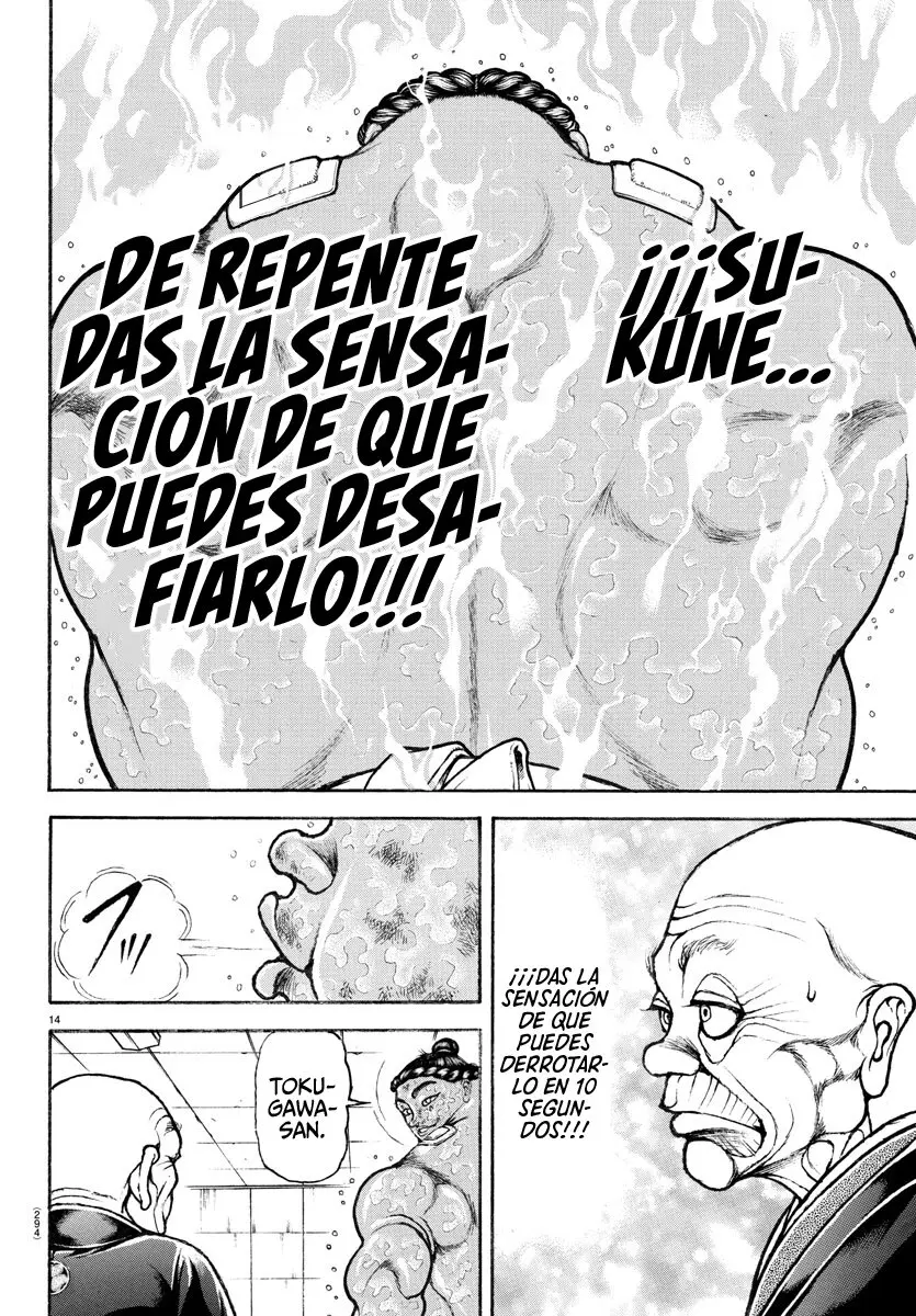 Baki Dou capítulo 145, página 16
