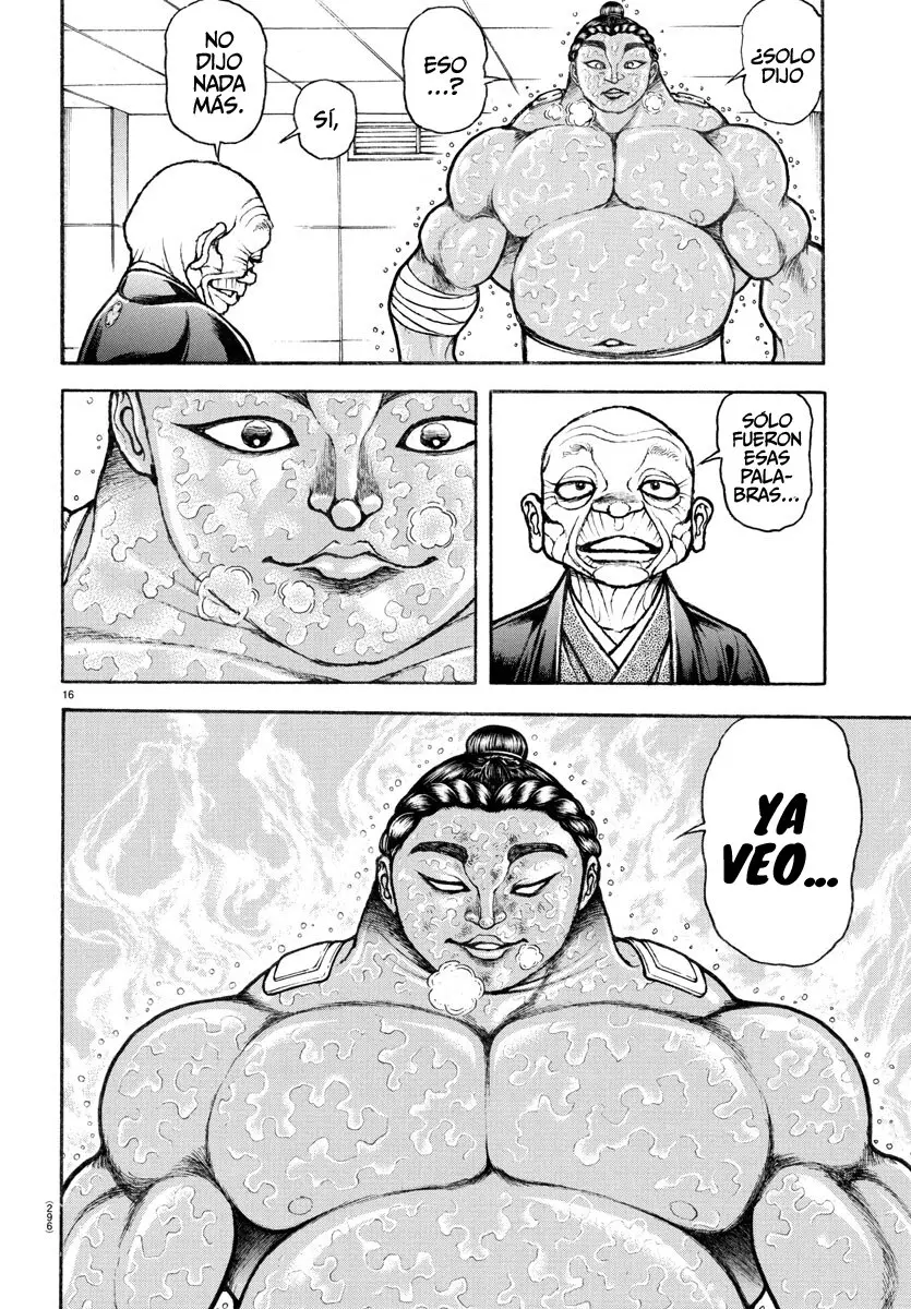 Baki Dou capítulo 145, página 18