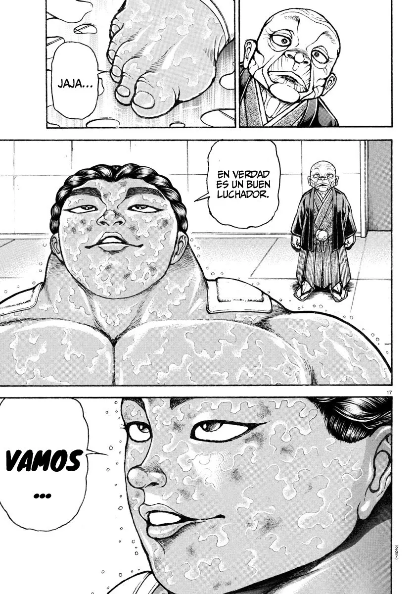 Baki Dou capítulo 145, página 19