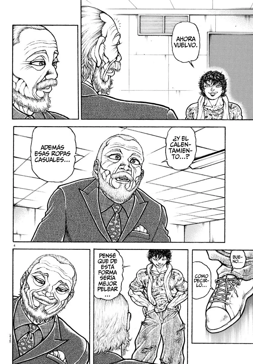 Baki Dou capítulo 146, página 6
