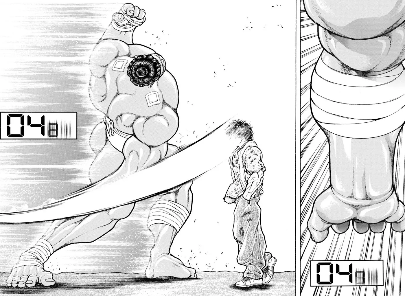 Baki Dou capítulo 147, página 9