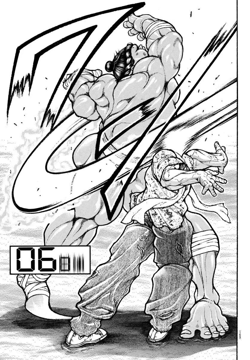 Baki Dou capítulo 147, página 15