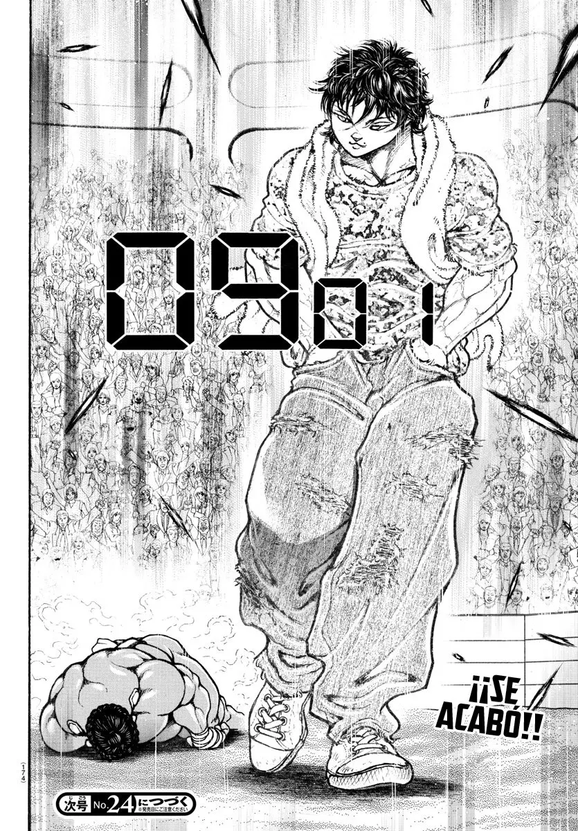 Baki Dou capítulo 147, página 19