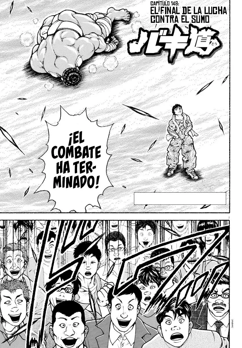 Baki Dou capítulo 148, página 3