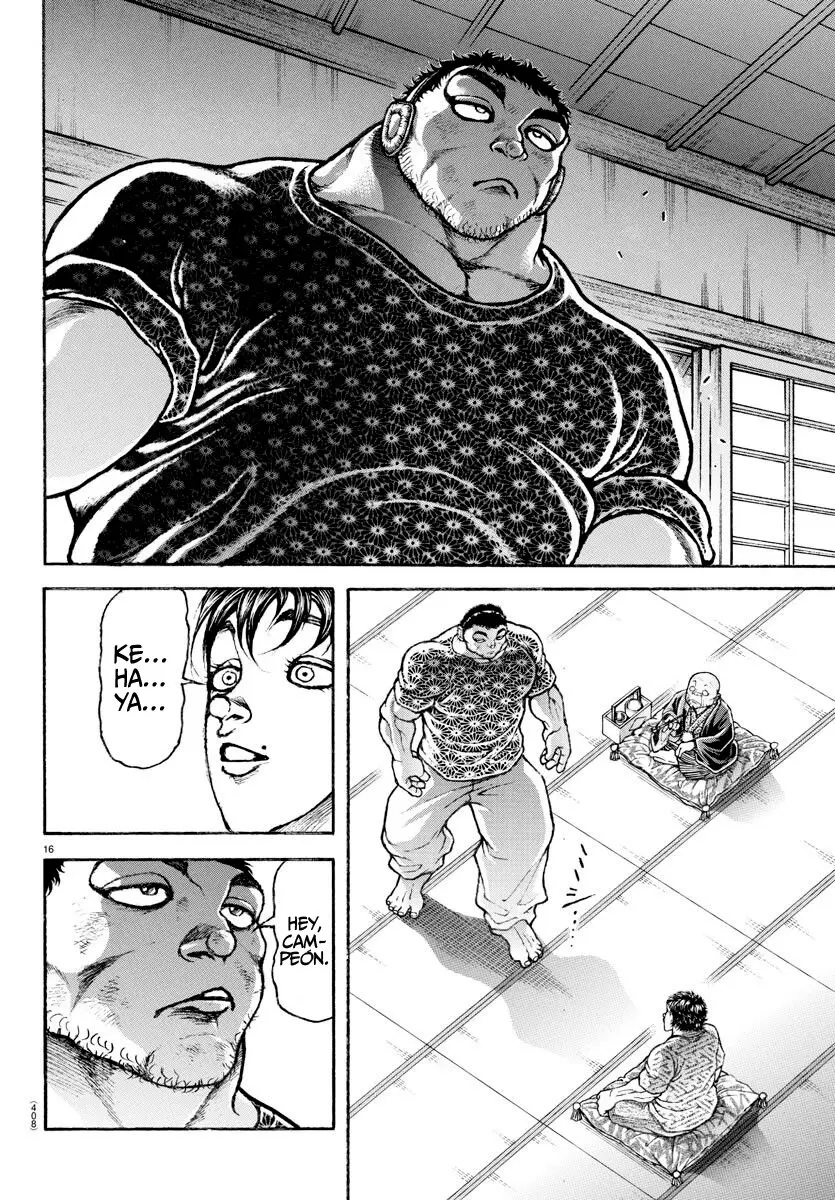 Baki Dou capítulo 148, página 18