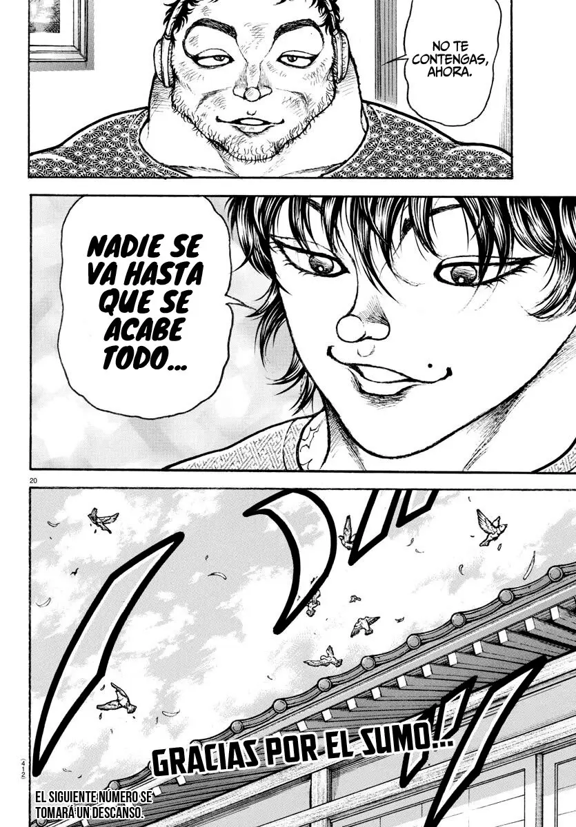 Baki Dou capítulo 148, página 22