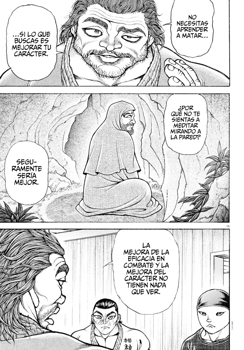 Baki Dou capítulo 149, página 17