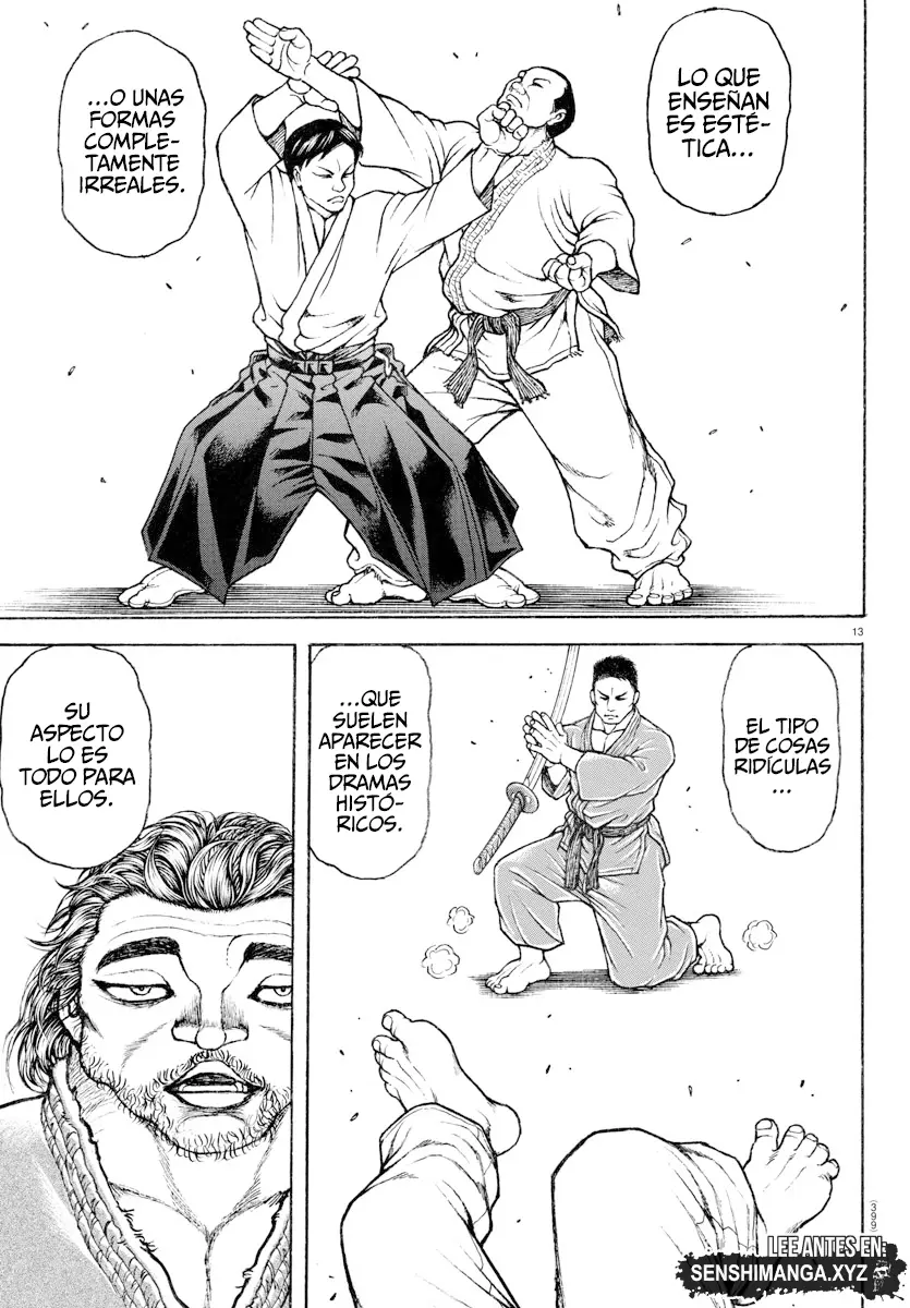 Baki Dou capítulo 150, página 15