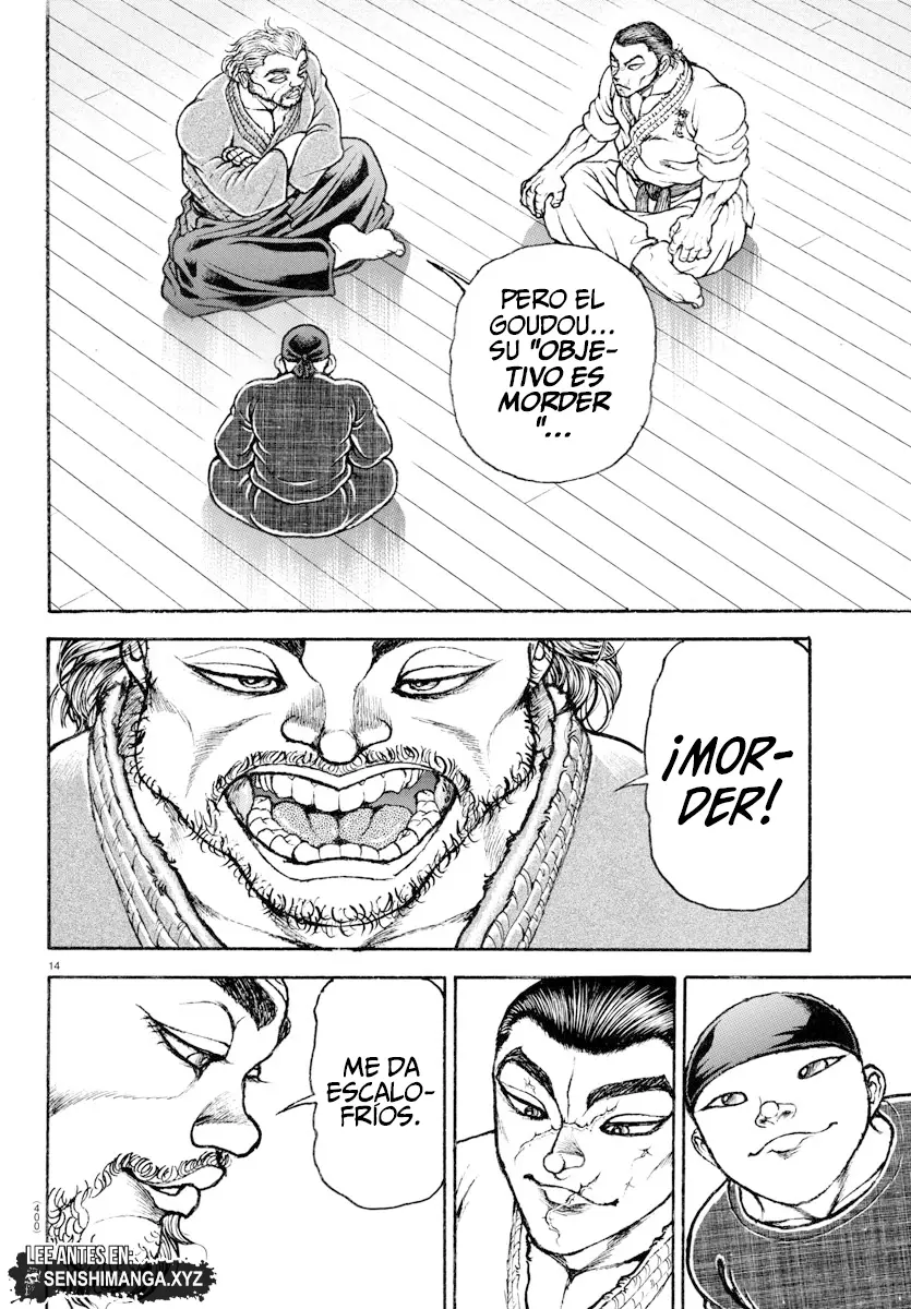 Baki Dou capítulo 150, página 16