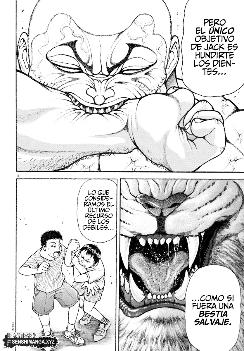 Baki Dou capítulo 150, página 18