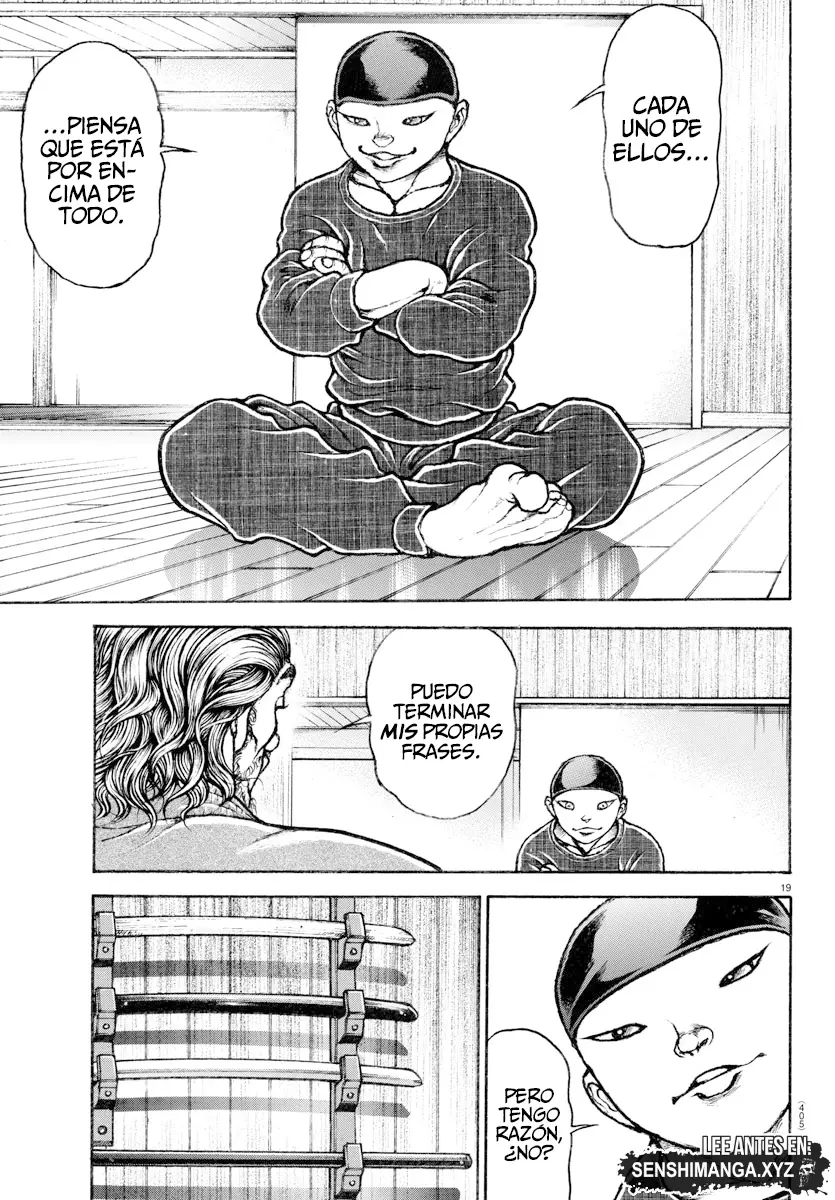 Baki Dou capítulo 150, página 21