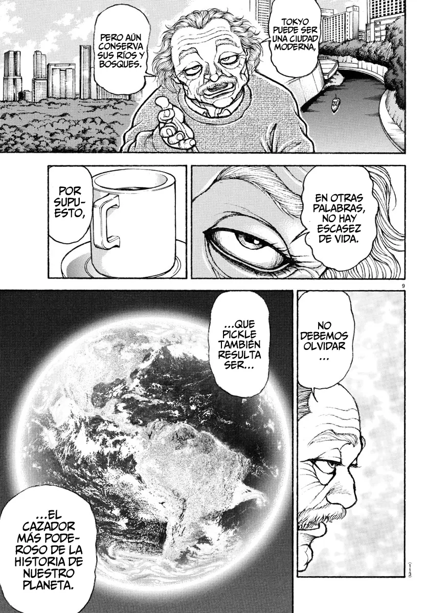 Baki Dou capítulo 151, página 14