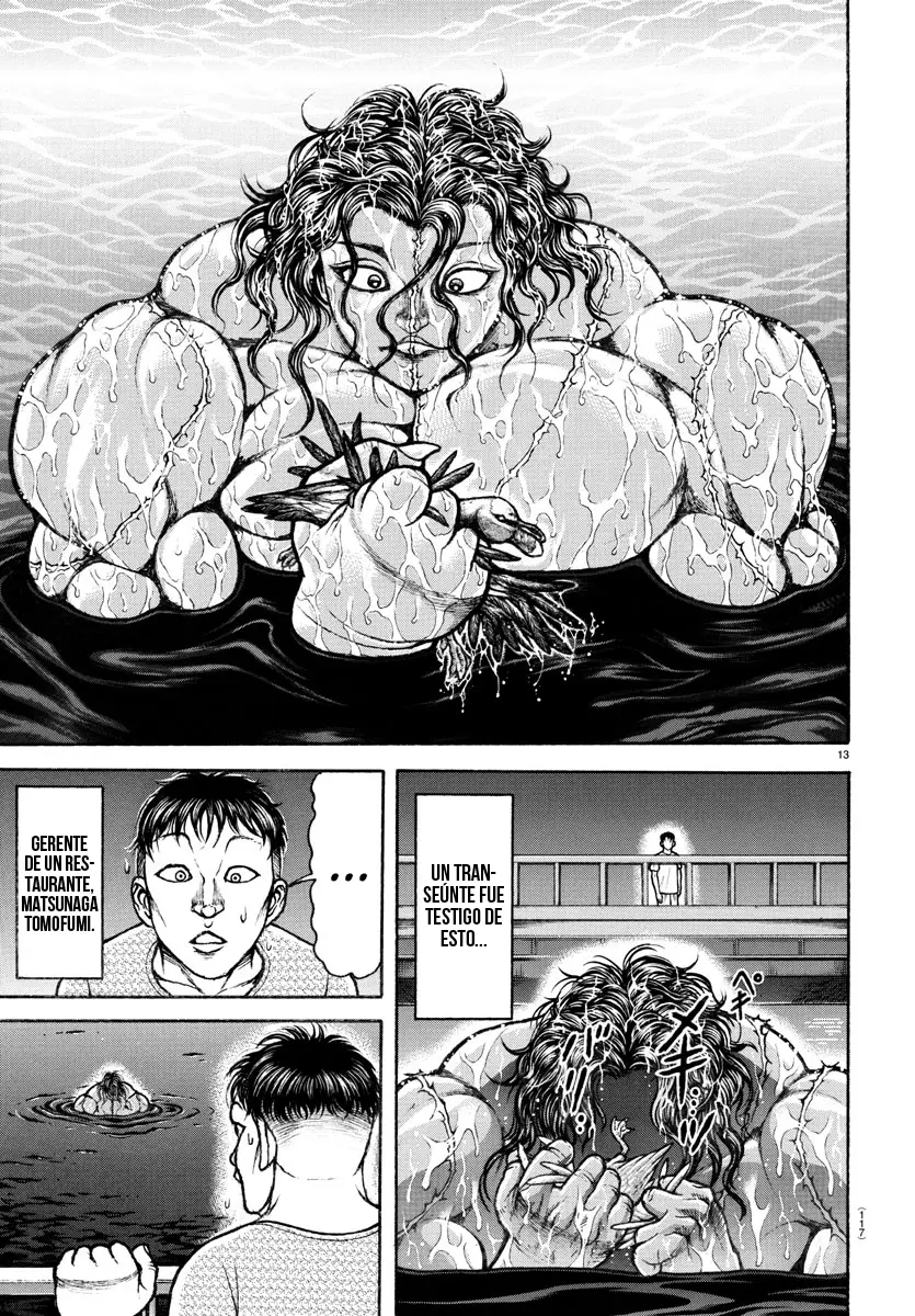 Baki Dou capítulo 151, página 18