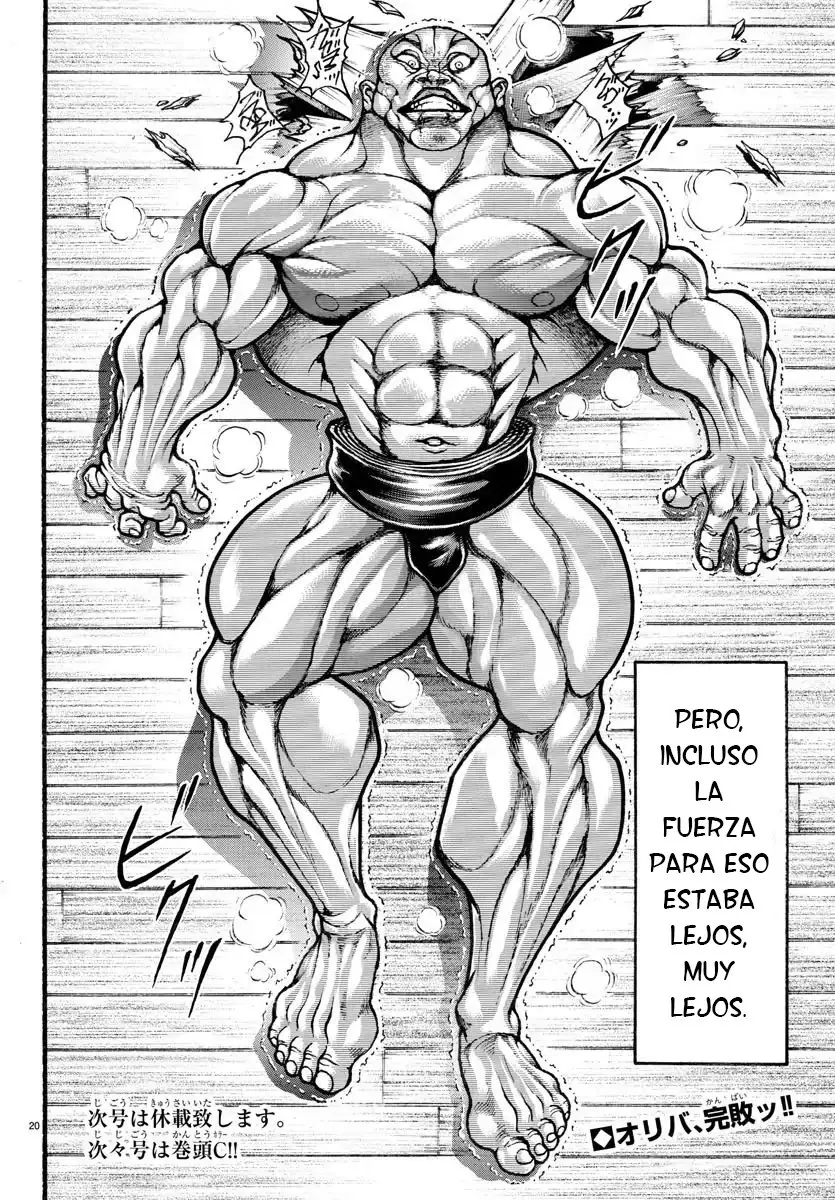 Baki Dou capítulo 17, página 20