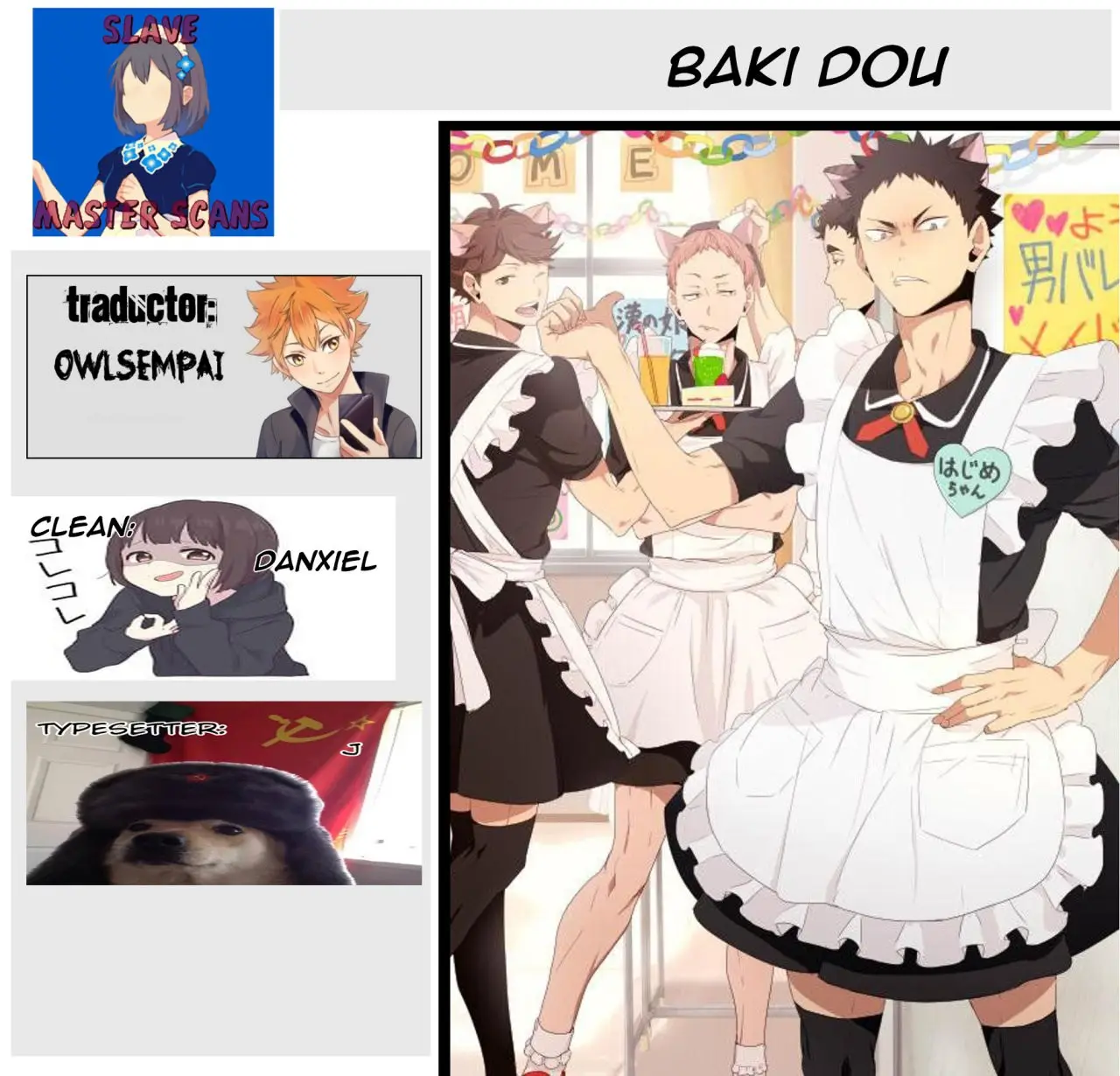 Baki Dou capítulo 19, página 1
