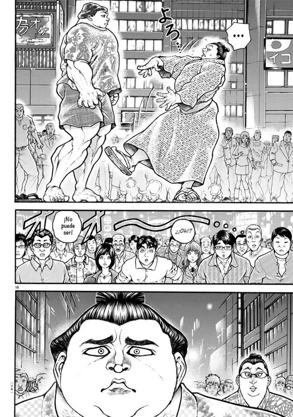 Baki Dou capítulo 19, página 16