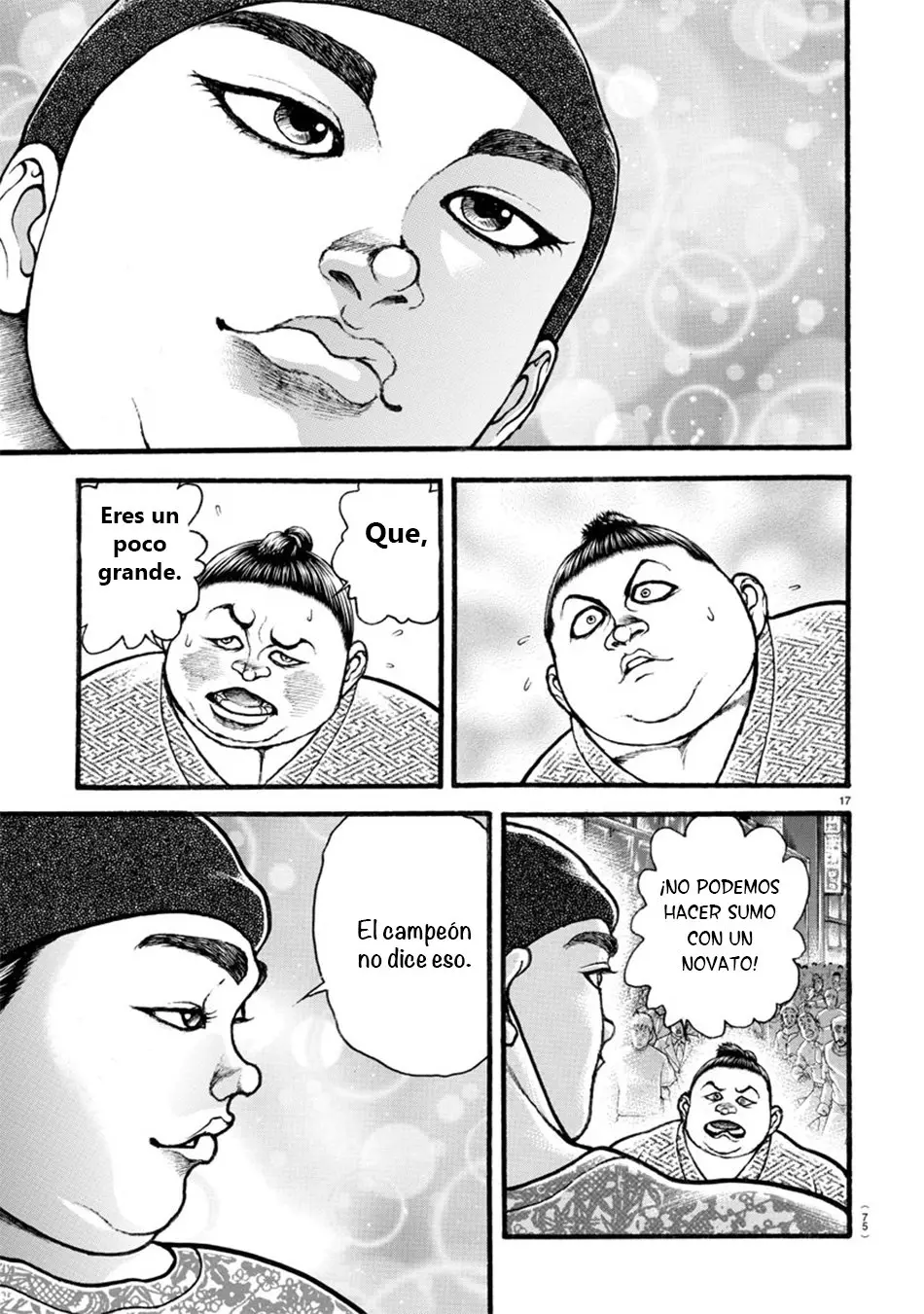 Baki Dou capítulo 19, página 17