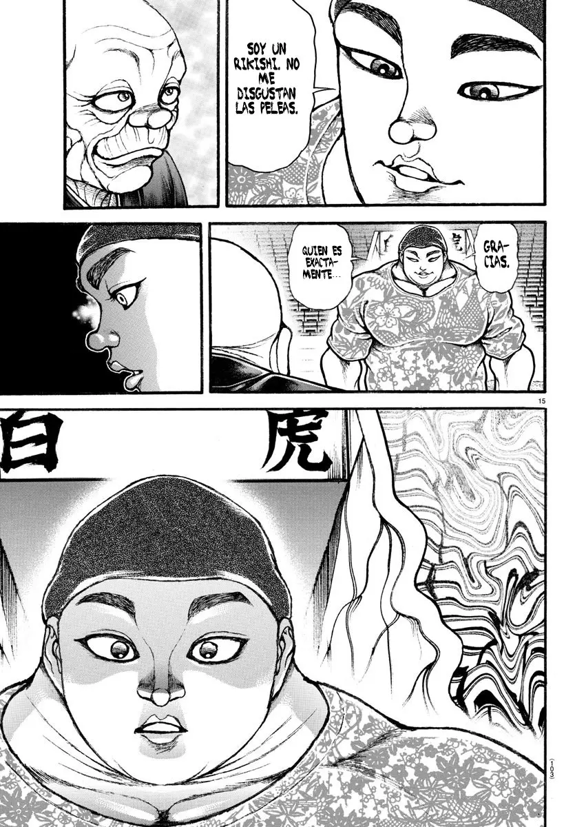 Baki Dou capítulo 26, página 16