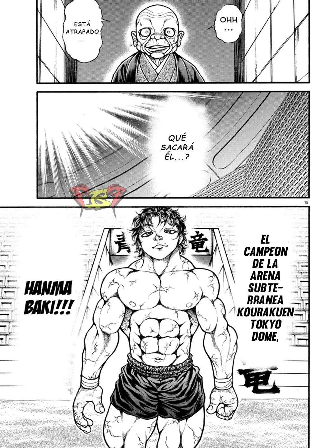 Baki Dou capítulo 30, página 15