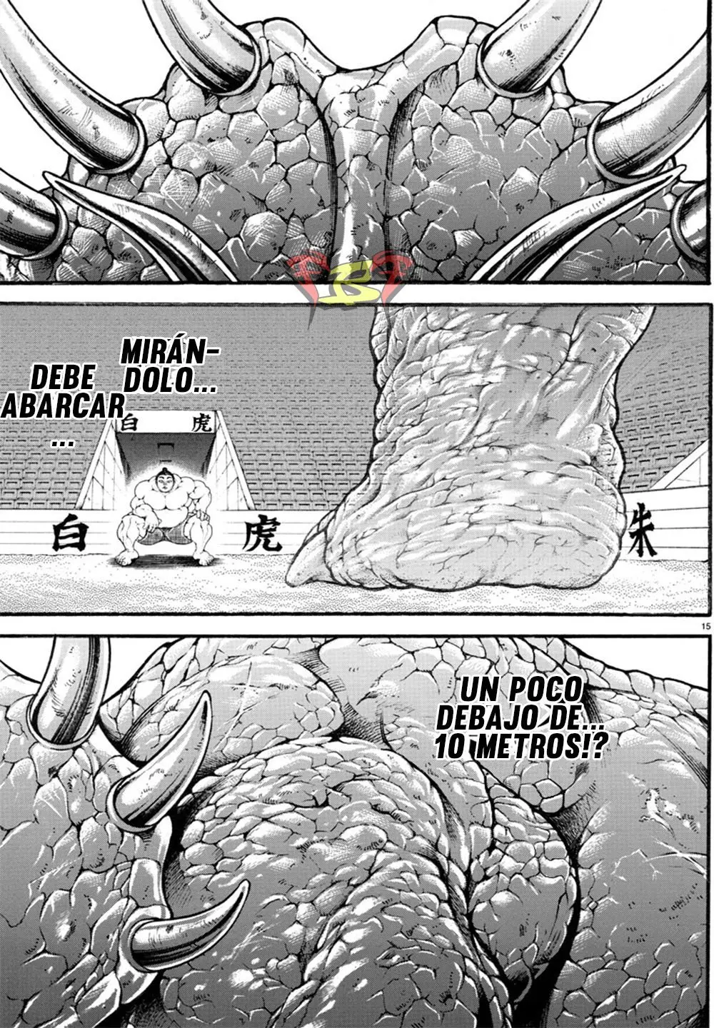 Baki Dou capítulo 31, página 14