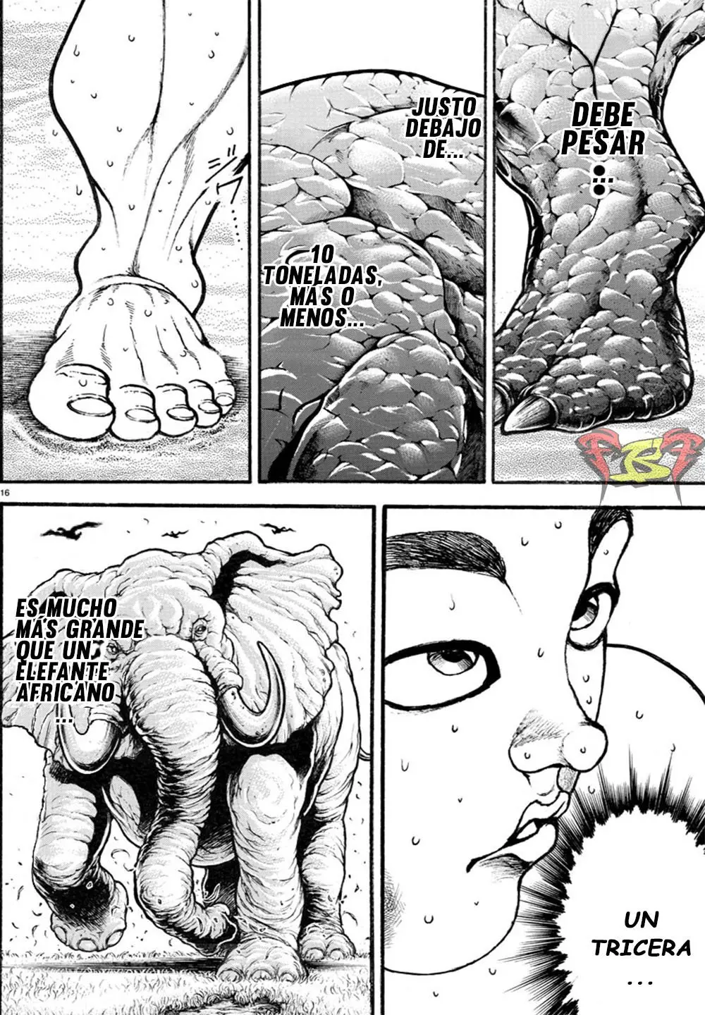 Baki Dou capítulo 31, página 15