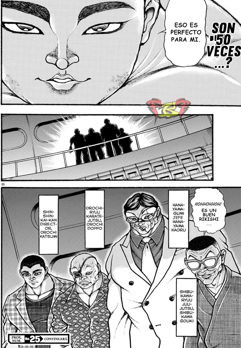 Baki Dou capítulo 31, página 19