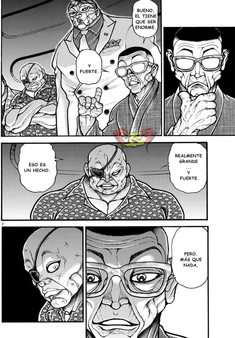 Baki Dou capítulo 32, página 2